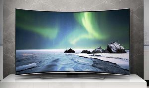 curved TV
